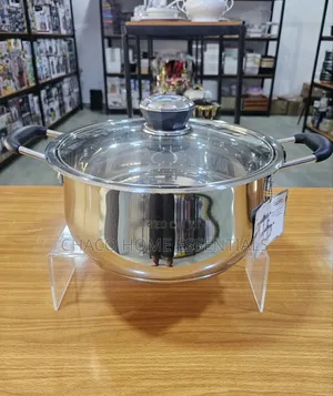 7L High Quality Stainless Steel Pot With Thermo-Control Lid