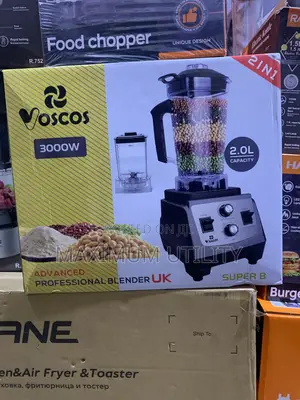 Voscos 2 Liters 3000 Watts Heavy Duty Double Jar Blender