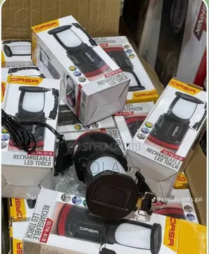 Brand New QASA Solar Rechargeable LED Torch Light & Lantern