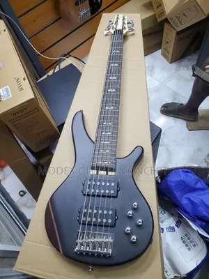 Ibanez 6-String Active Electric Bass Guitar.