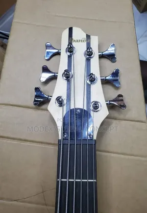 Ibanez 6-String Active Electric Bass Guitar.