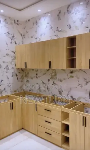 Good Quality of HDF Kitchen Cabinets.