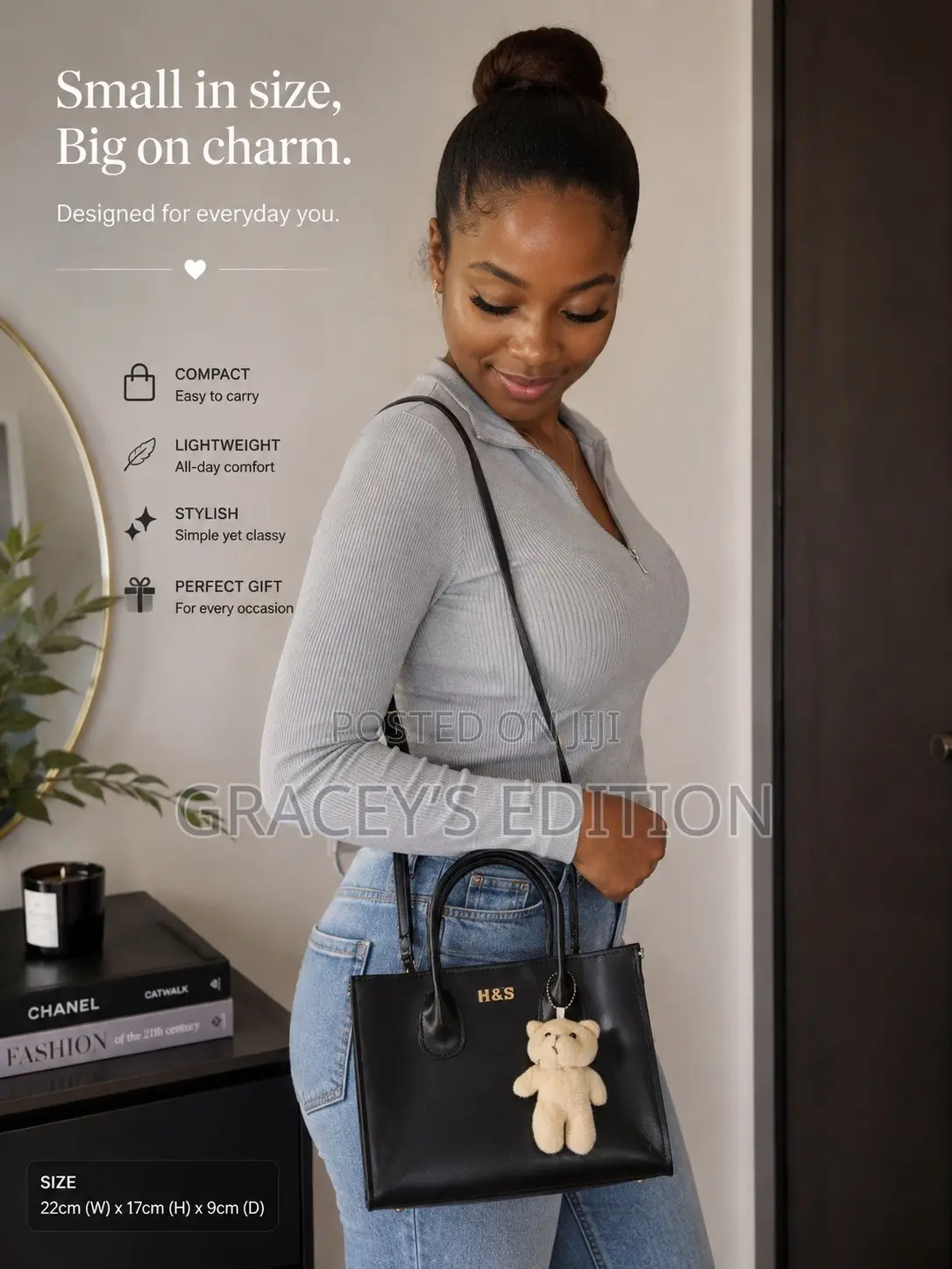 Black Shoulder Bag