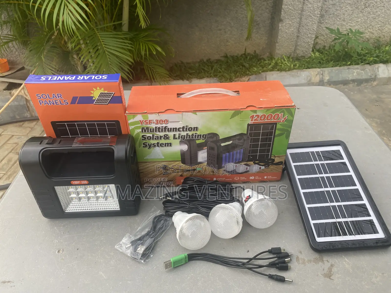 12000mah Solar Lighting System
