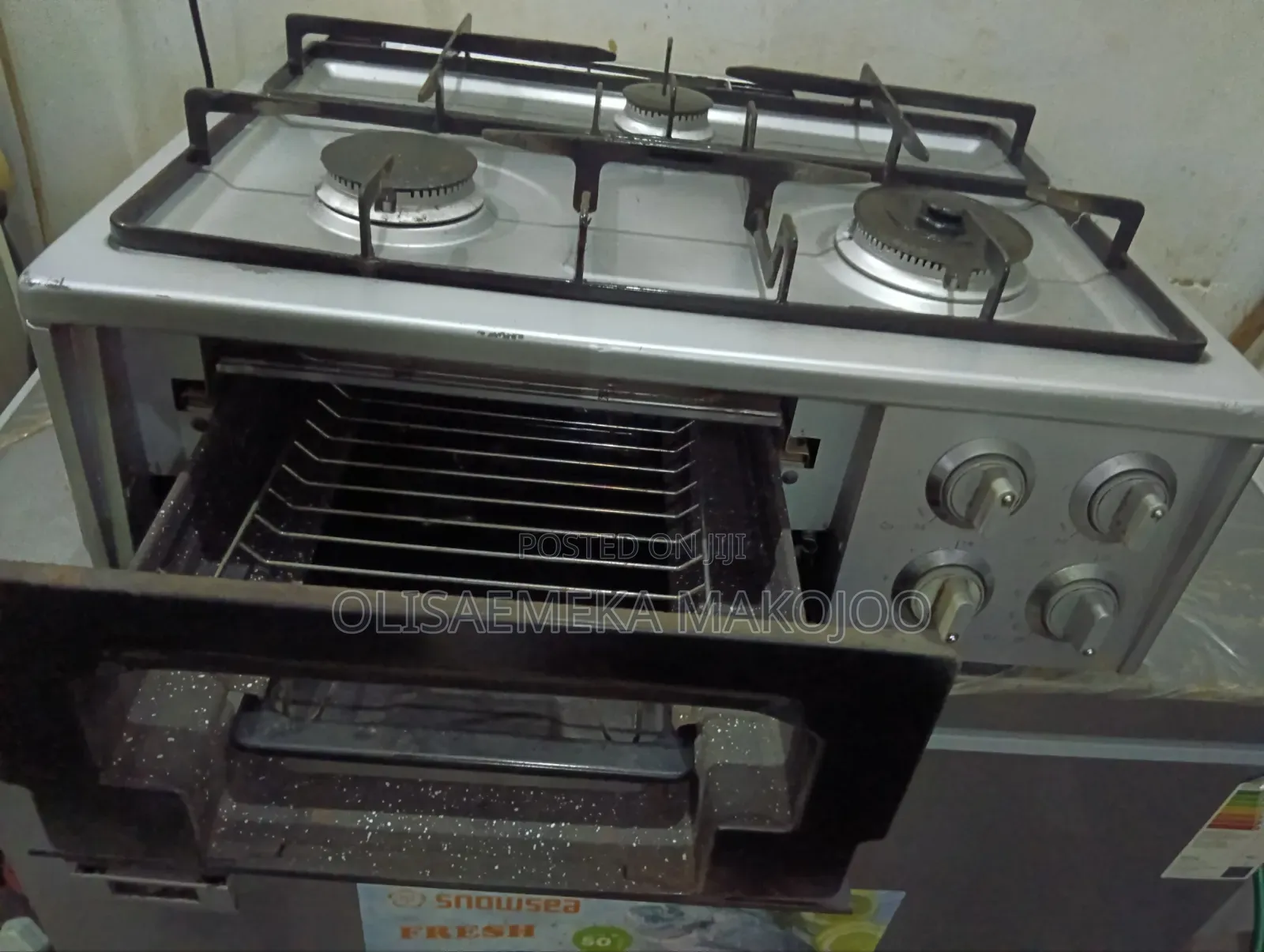 3in1 Table Top Gas With Mini Oven/Grill