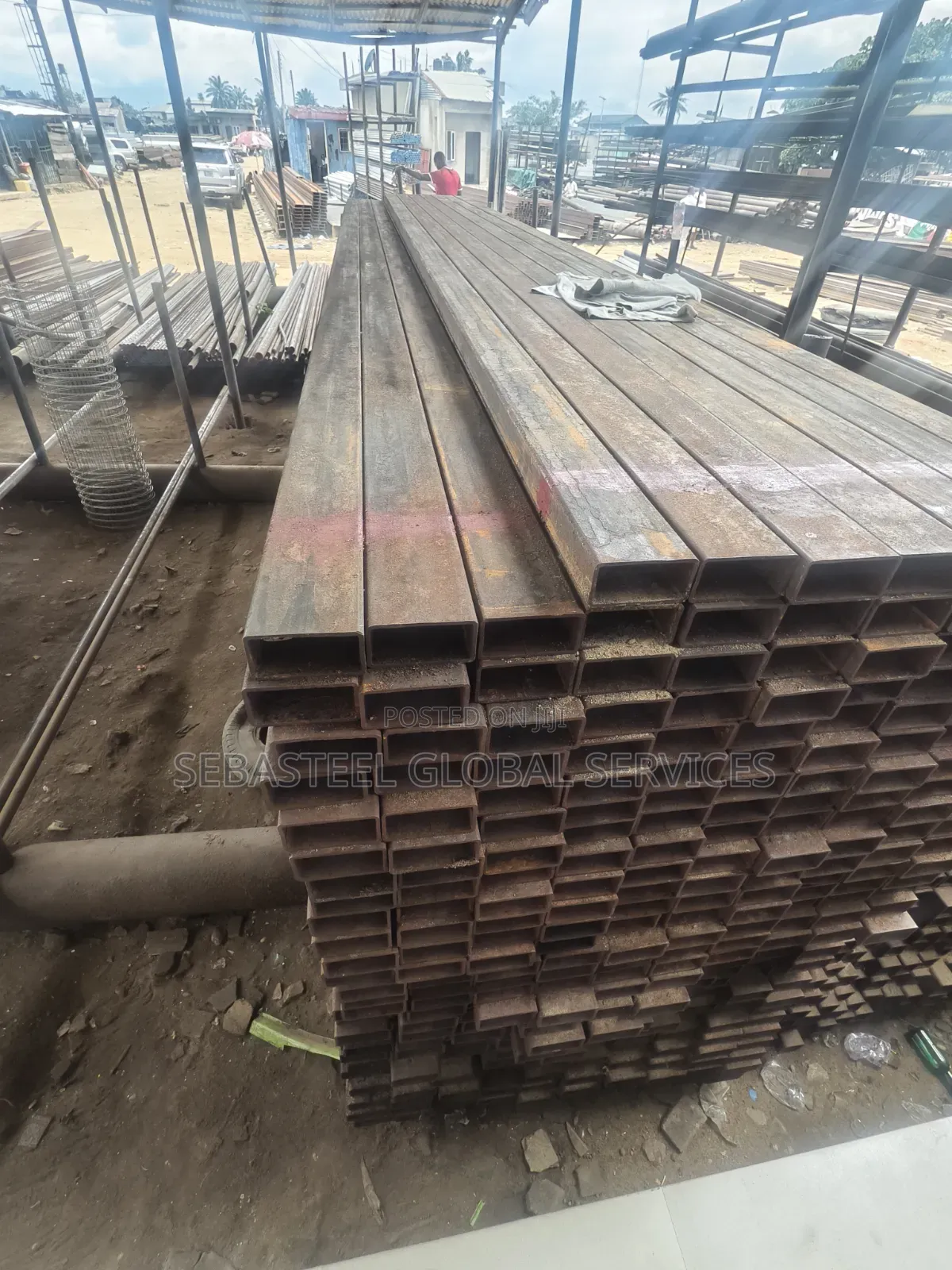 100mm X 50mm 5mm Square Pipe