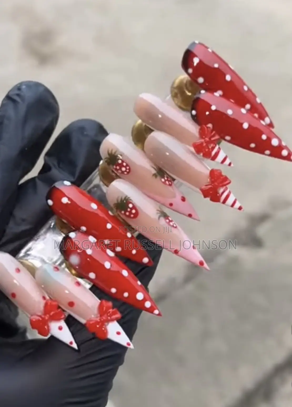 Hard Gel and Acrylic Press on Nails