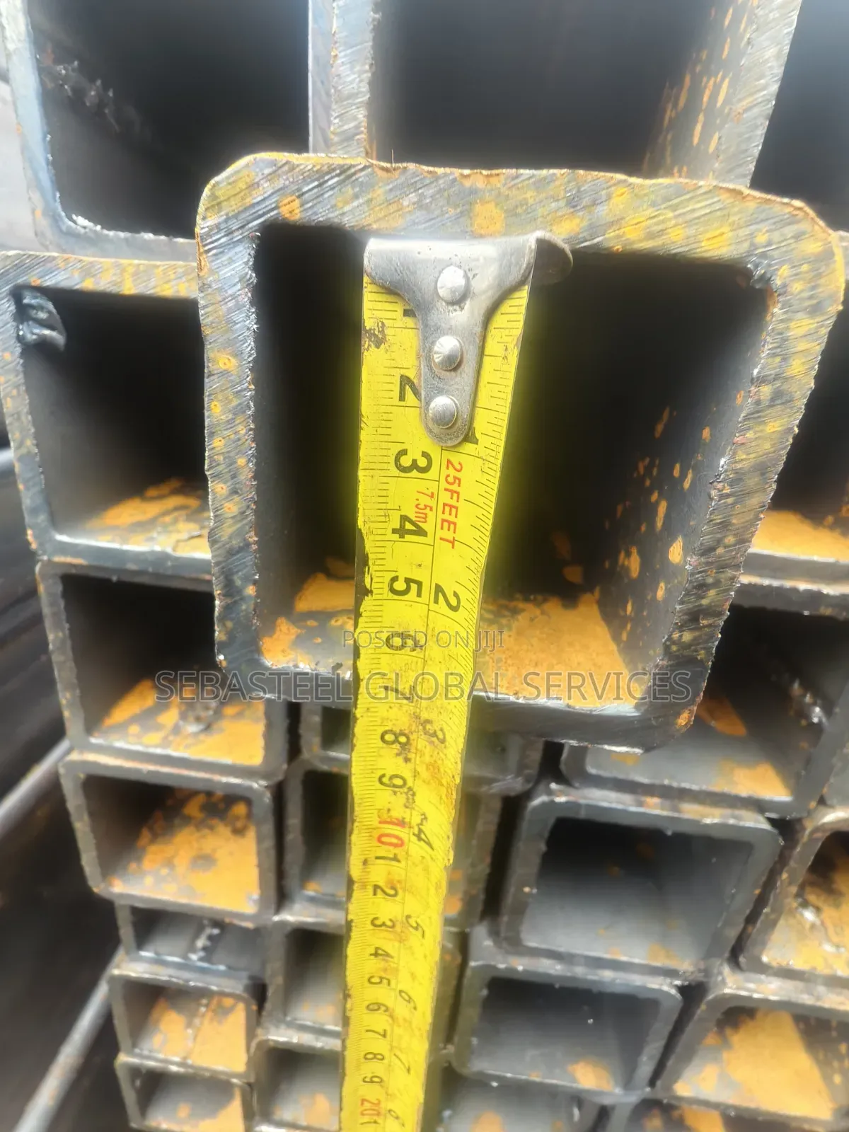 80mm X 80mm 6mm Square Pipe