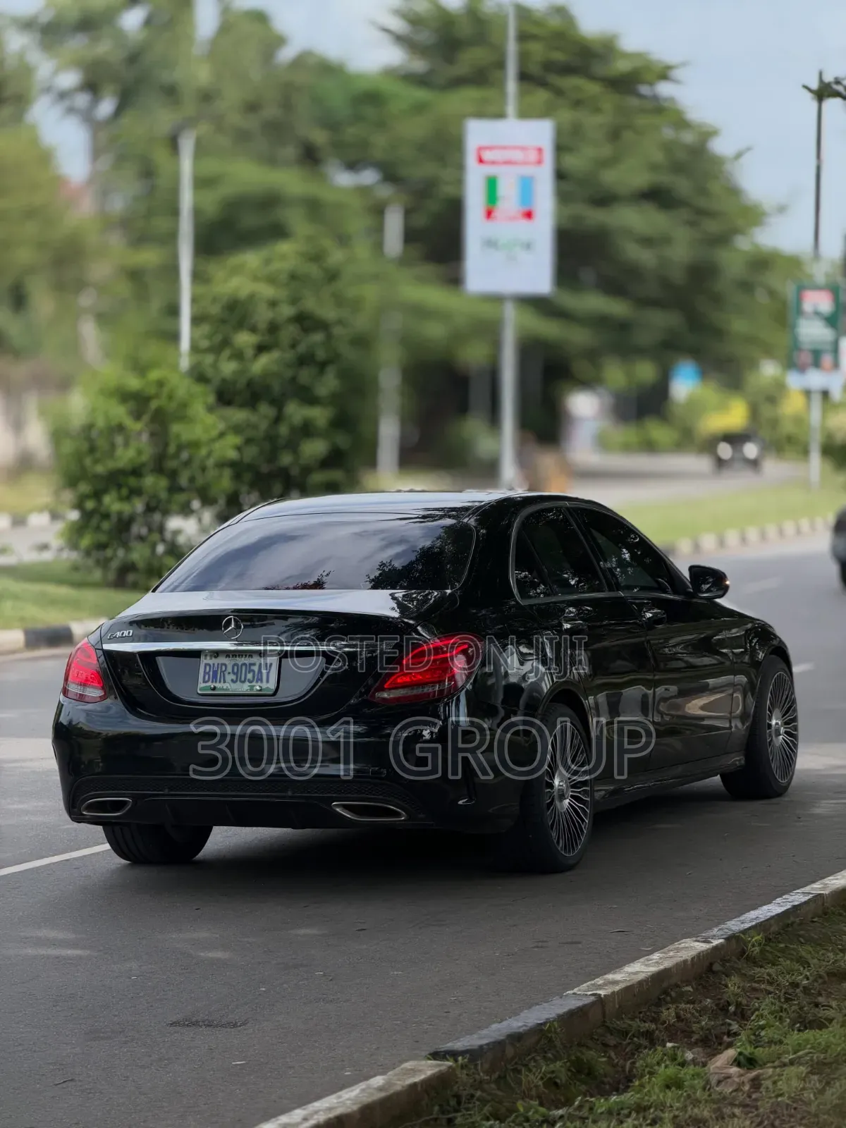 Mercedes-Benz C400 2013 Black