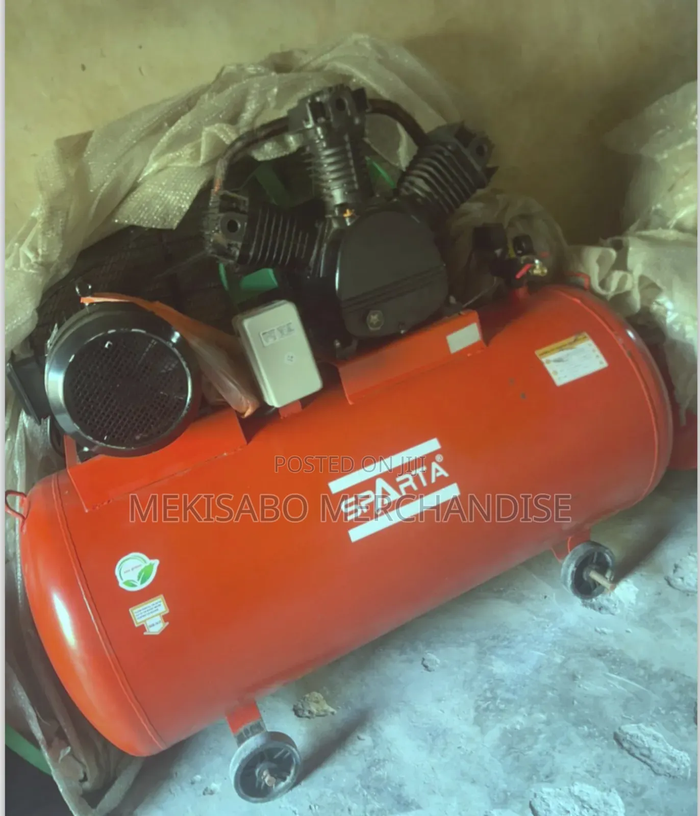 10hp 15bar - 500 Litres Industrial Piston Air Compressor