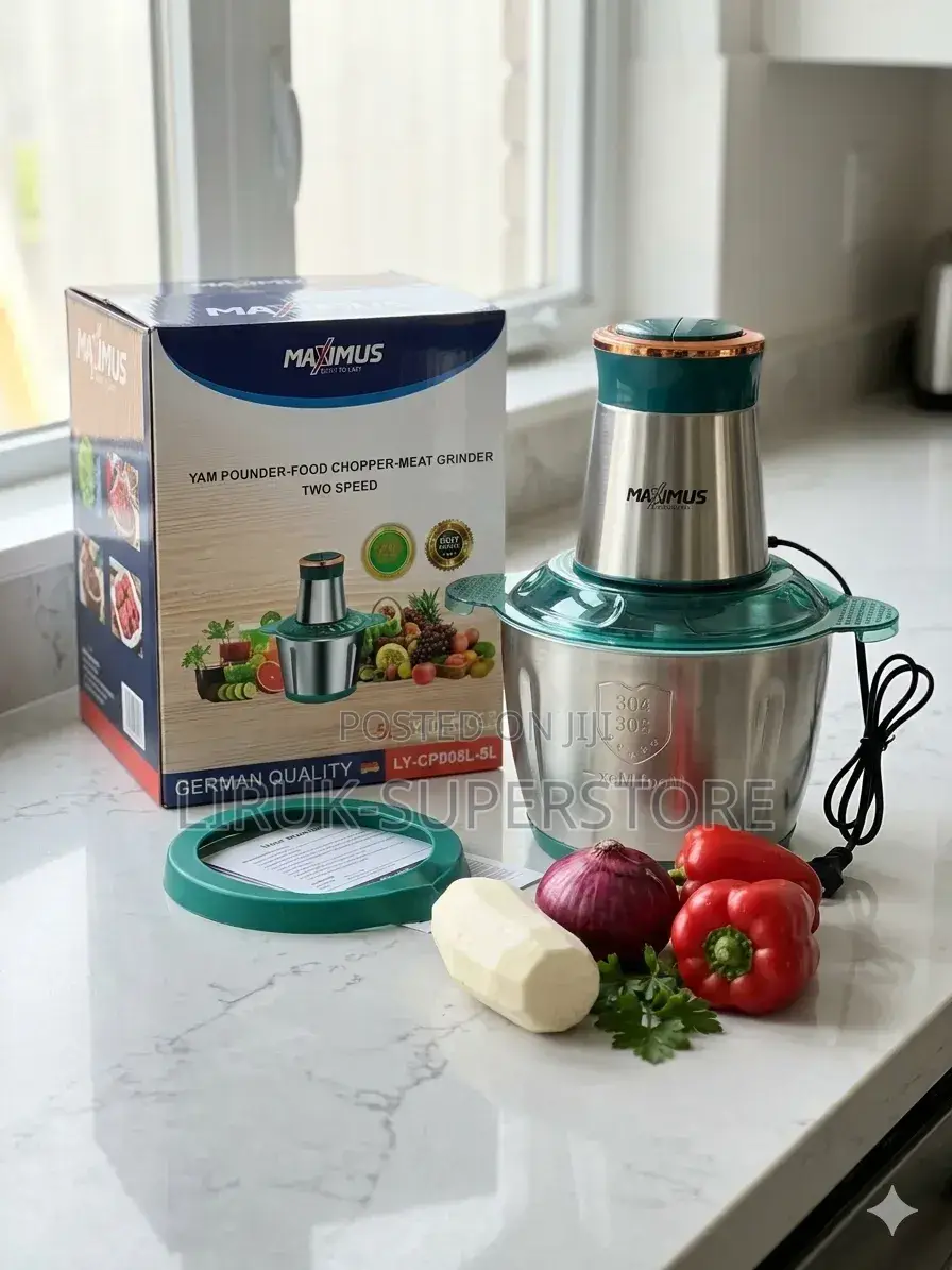 5L Maximus Yam Pounder and Food Processor