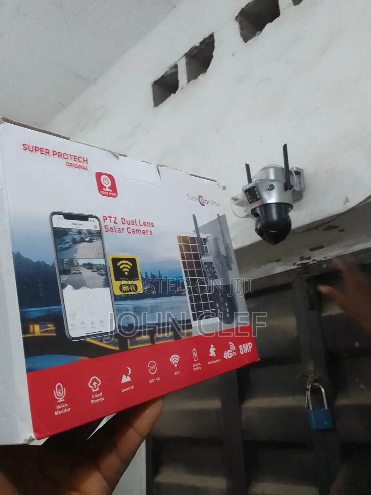Dual Lens PTZ Solar Camera