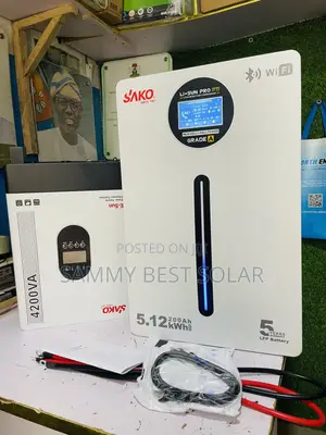 Sako 5kwh 24v Lithium Battery With 4.2kva Hybrid Inverter Total 