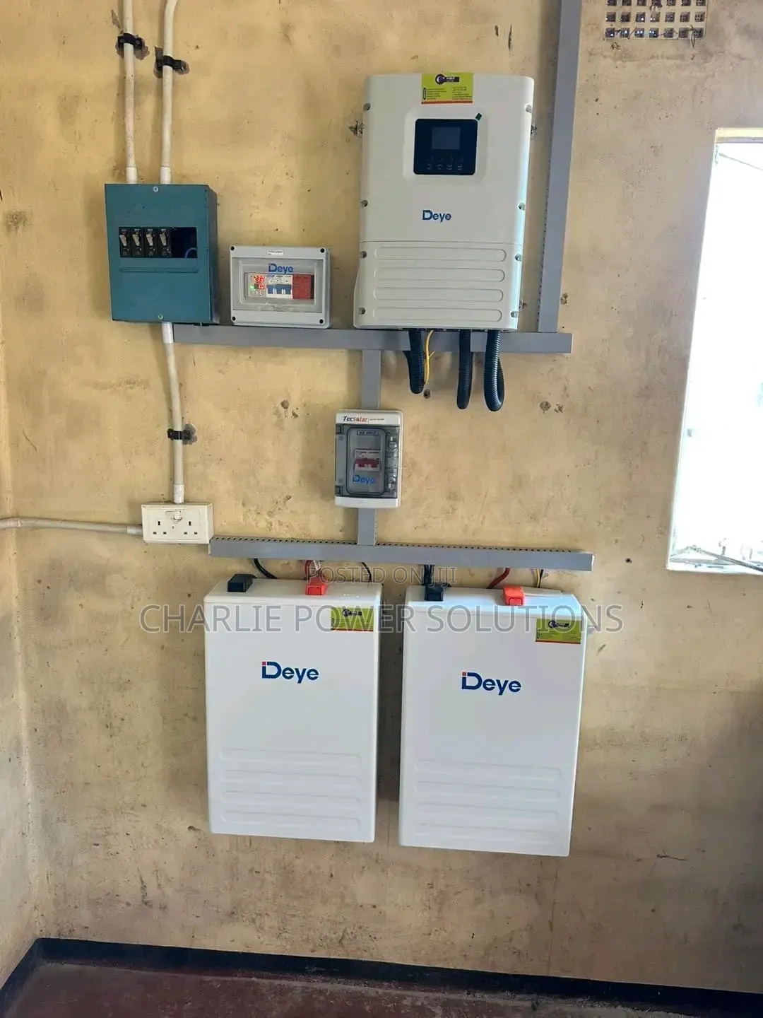 Deye 48v 5kwh by 2 Parallel Solar System Set-Up