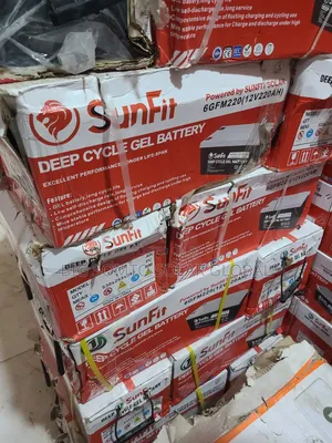 220ah/12v Sunfit Deep Cycle Gel Battery