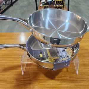 Hausroland Stainless Steel Frying Pan (28cm 26cm 24cm)