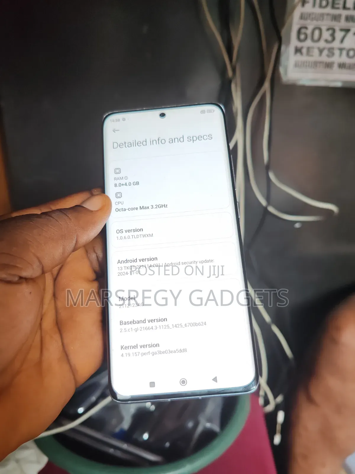 Xiaomi 12X 256 GB Silver