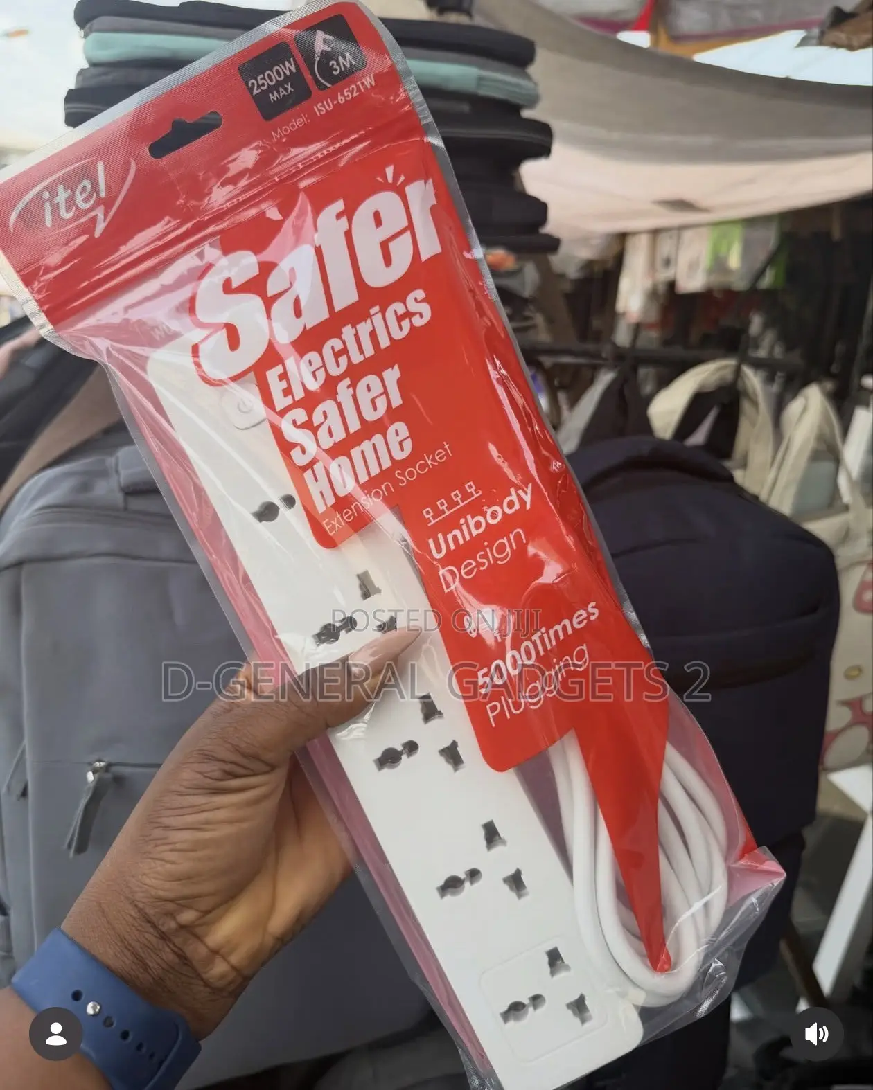 Itel Power Surge Extension Socket