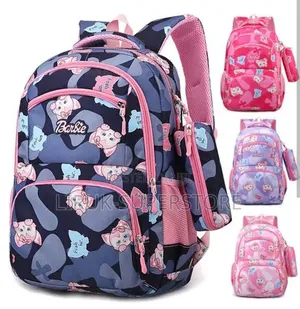 Barbie Children 2in1 Big Character School Bag