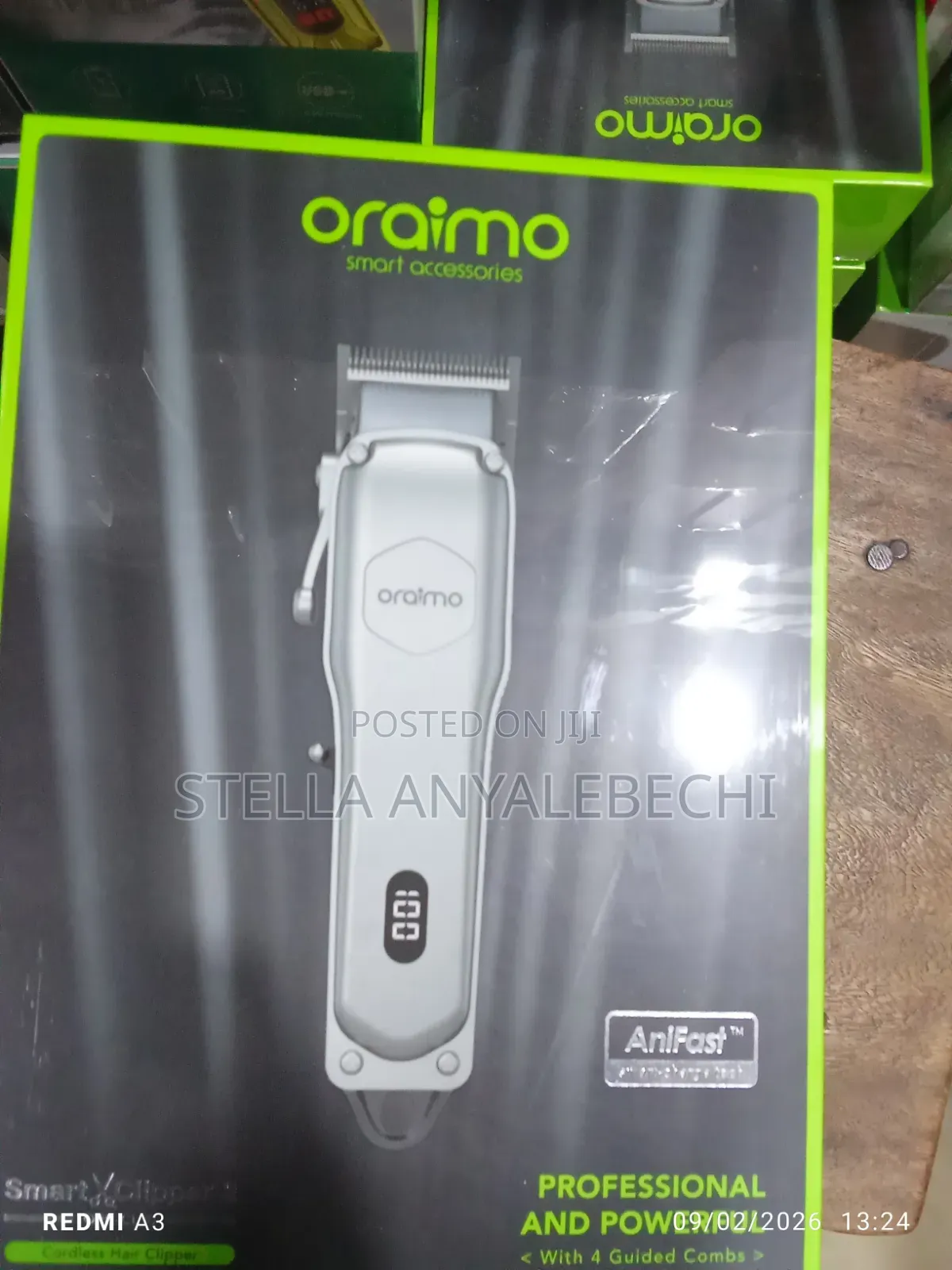 Oriamo Professional Rechargeable Hair Clipper