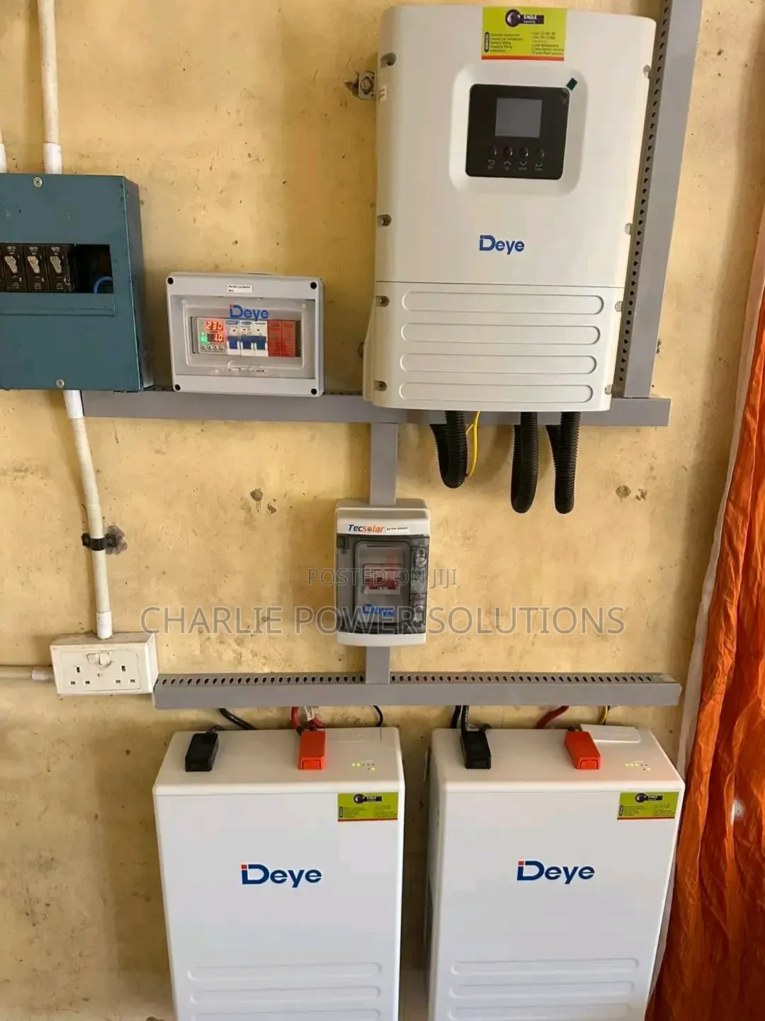 Deye 5kwh Paralleled (10kwh) Lithium Solar System Set-Up