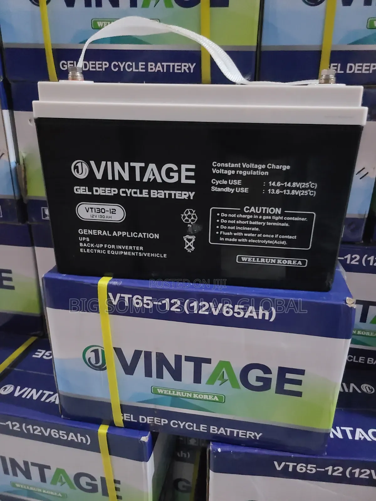 65ah/12v Vintage Battery