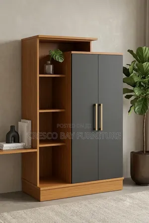 4ft by 7ft Wooden Wardrobe (Full HDF)