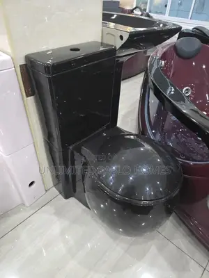 Luxury Glossy Closed Coupled Toilet