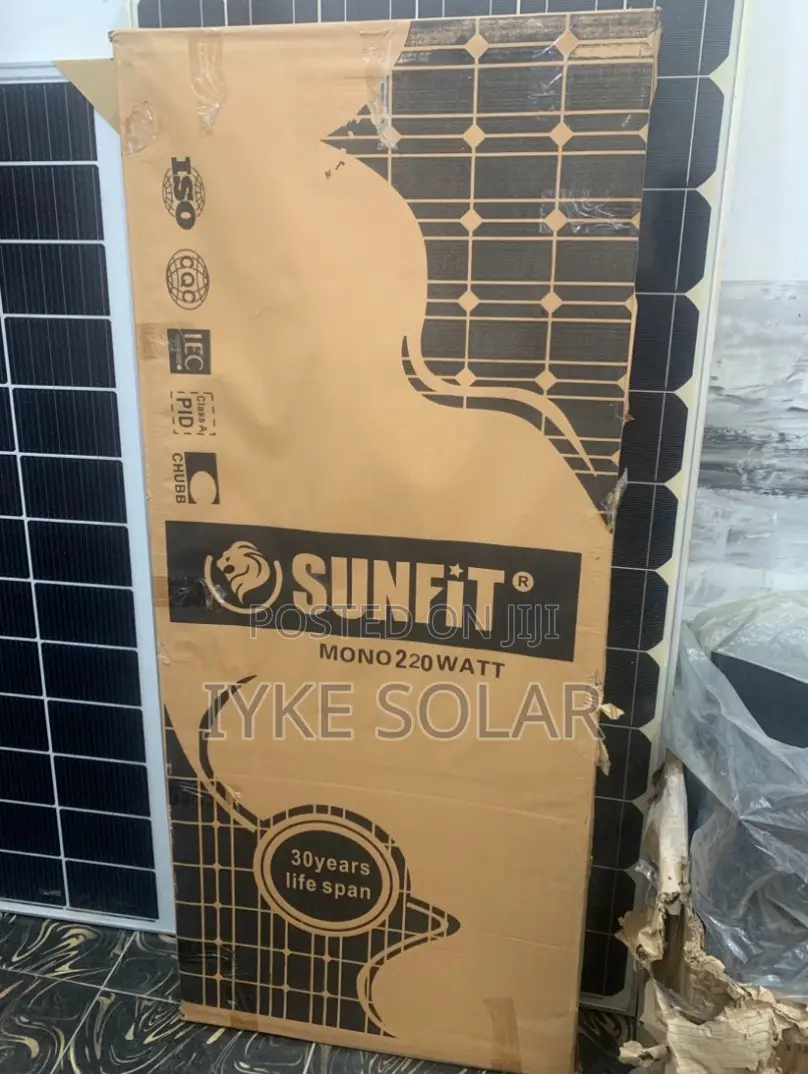 220watts Sunfit Solar Panel