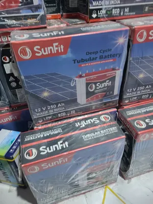 250ah/12v Sunfit Tubular Battery
