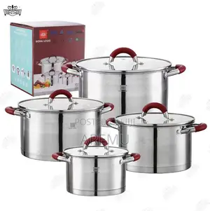High Quality 4 Pieces Stainless Steal