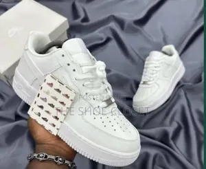 Premium Nike Air Force 1 Low (All-White Premium Edition) – Brand New