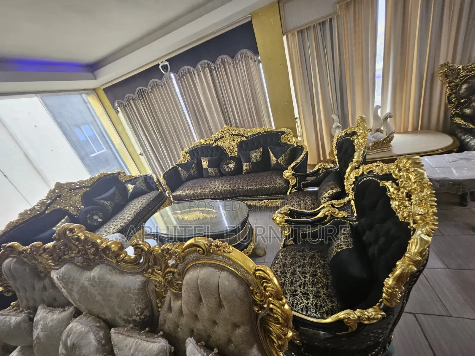 Black Royal Sofa