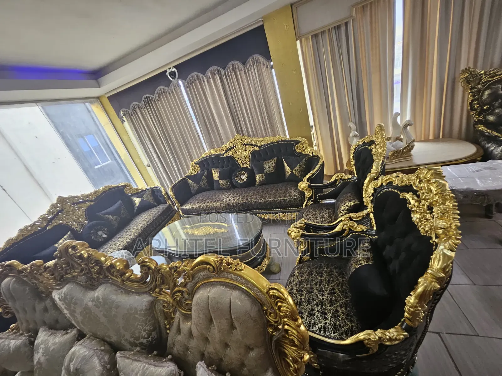 Black Royal Sofa