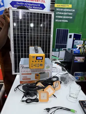 P Energy 300w Solar Generator + 24ah Lithium Battery + 50w Solar Panel