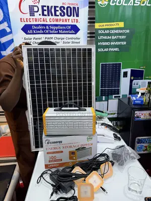 P Energy 300w Solar Generator + 24ah Lithium Battery + 50w Solar Panel