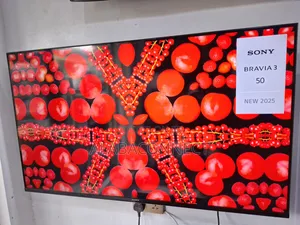 2025 50" Sony Bravia 3 4k HDR Google TV  With Dolby Atmos Sound