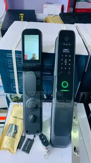 Fingerprint Face Recognition Video Intercom Smart Door Lock Tuya Lock