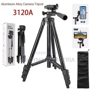 3120A Adjustable Camera & Smartphone Tripod Stand 50% DISCOUNT