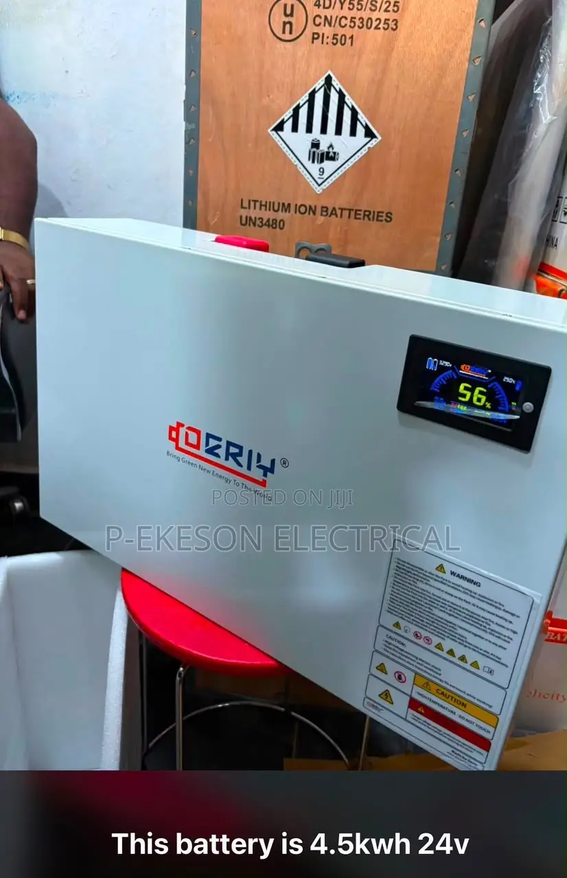 Deriy 5kwh 25.6v Lifepo4 Lithium Battery