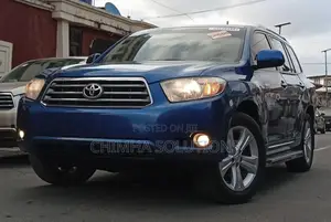 Toyota Highlander 2008 Blue