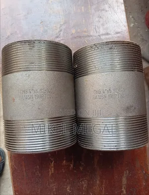 Barrel Nipple 3" X 8” Long Rough Thread