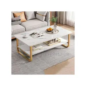 Simple MDF Top Center Table. Size: 100cm X 48cm X 40cm
