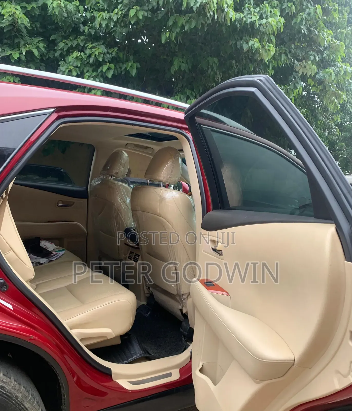 Lexus RX 2010 Red