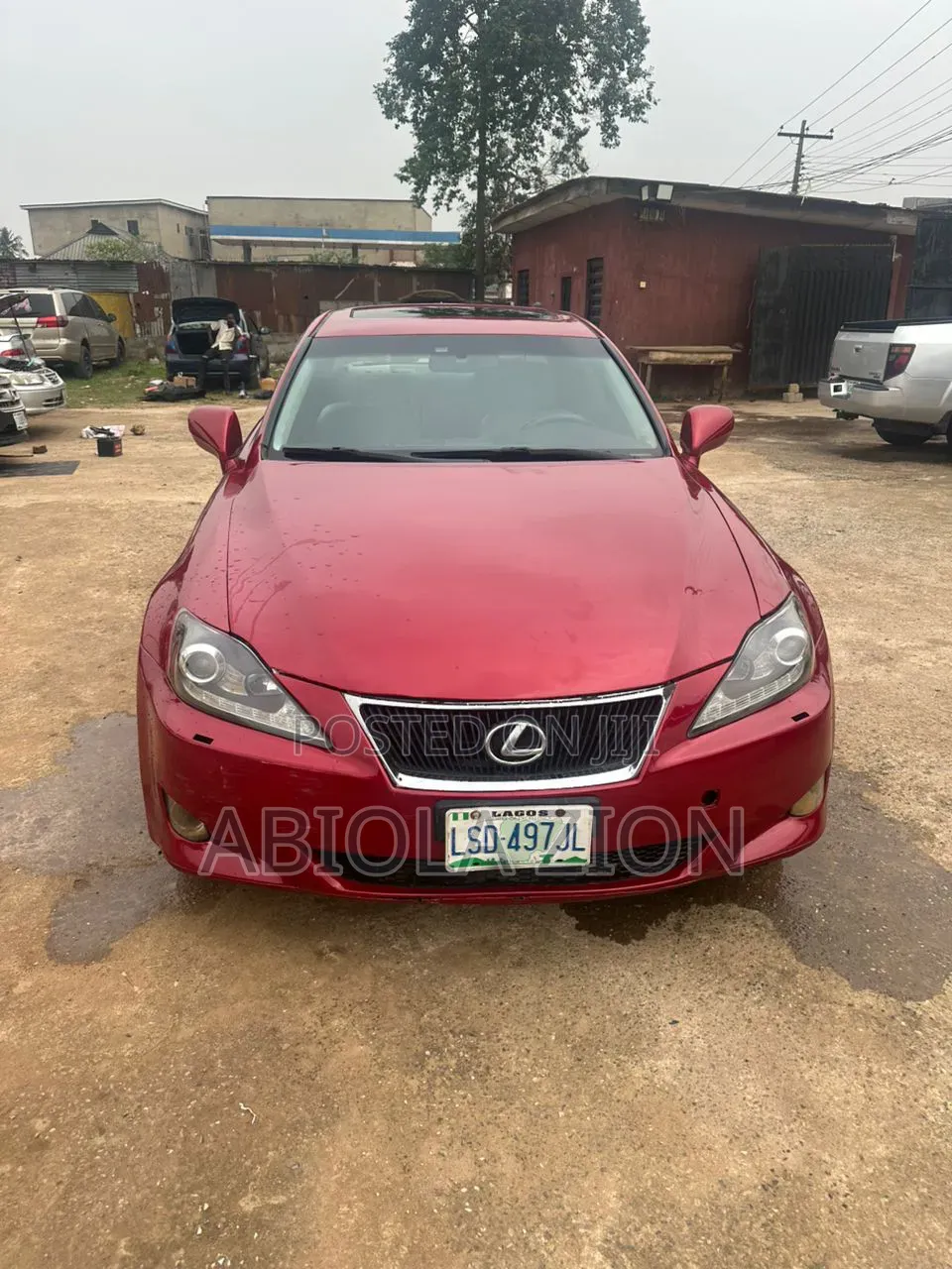 Lexus IS 250 2008 Red