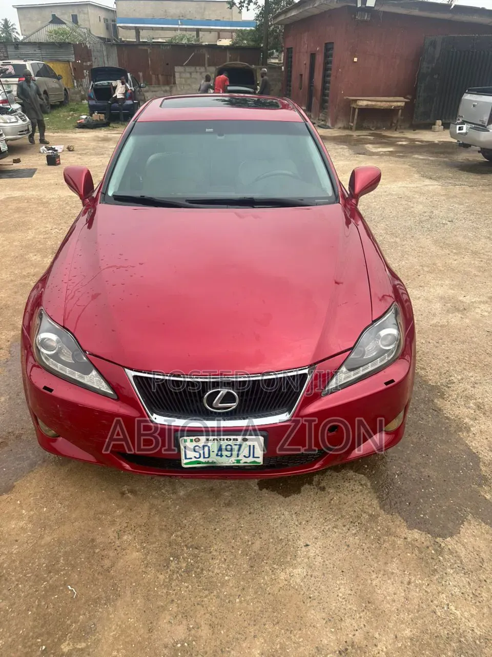 Lexus IS 250 2008 Red