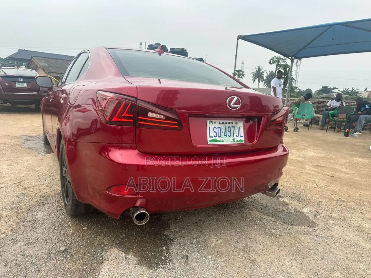 Lexus IS 250 2008 Red