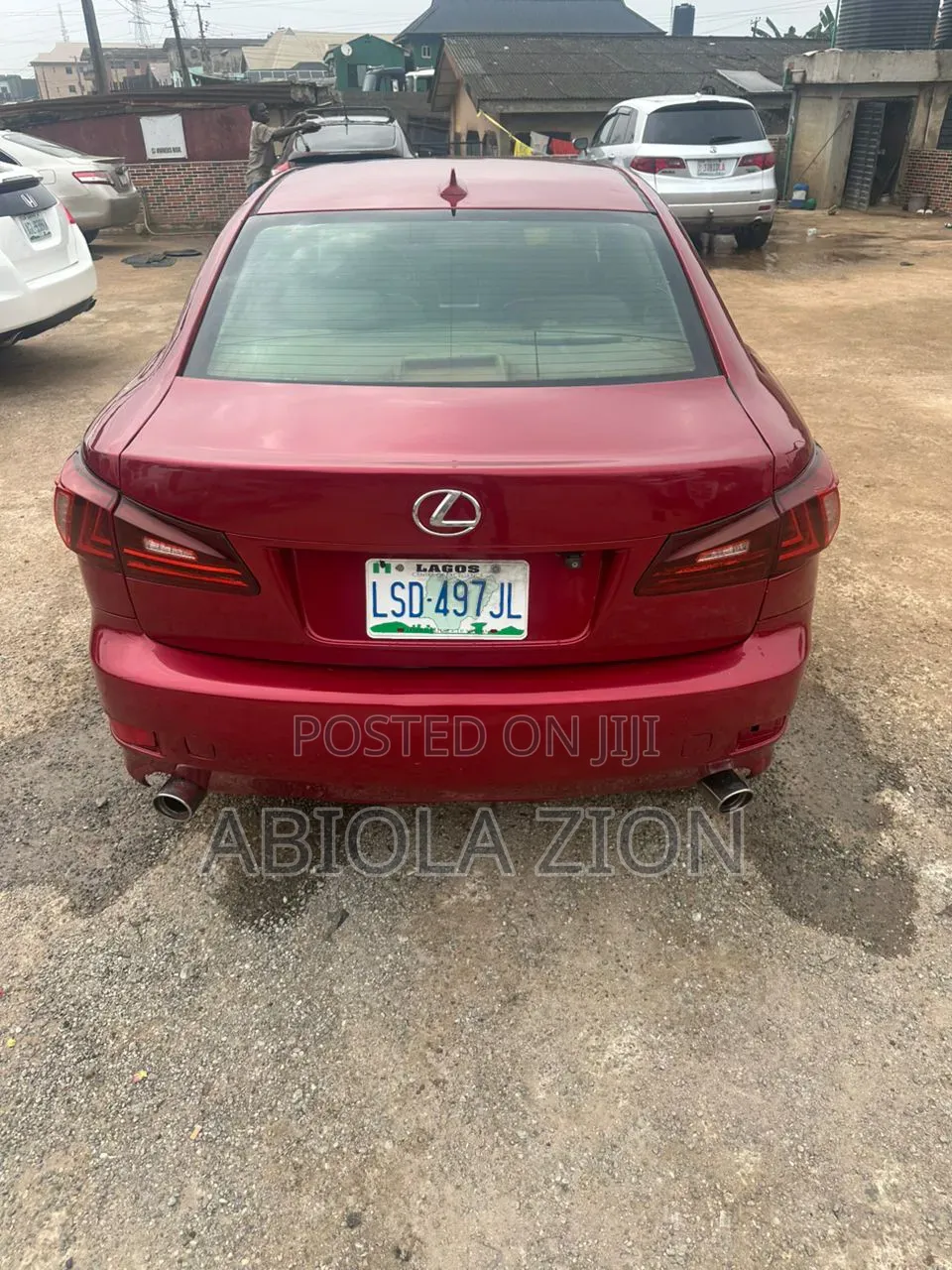 Lexus IS 250 2008 Red