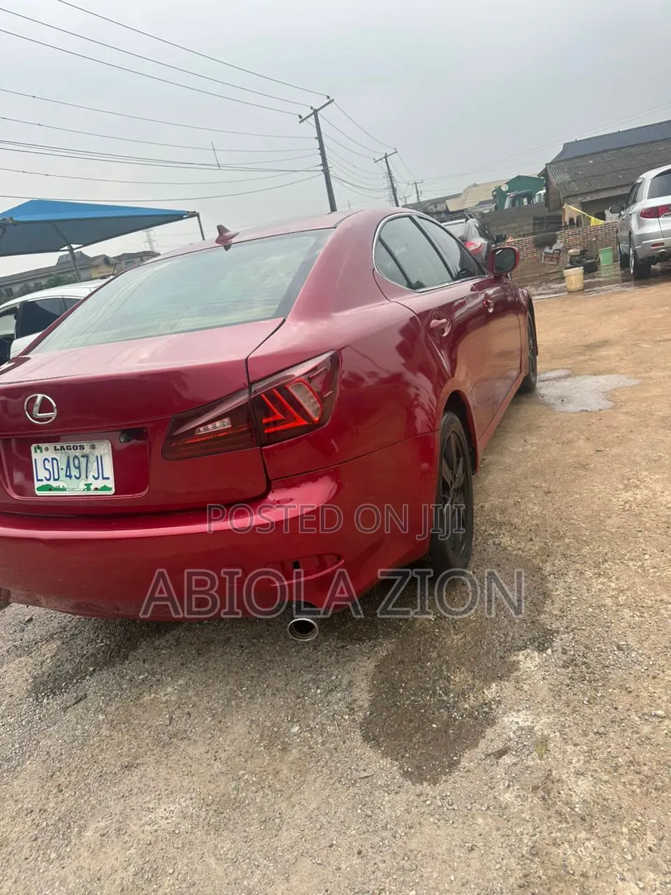 Lexus IS 250 2008 Red