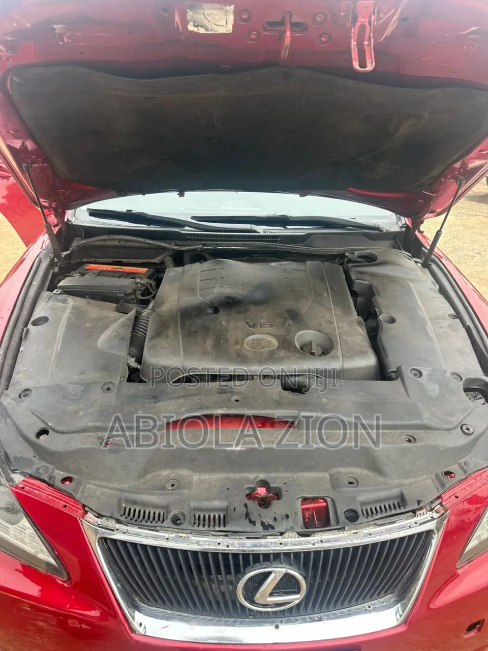 Lexus IS 250 2008 Red